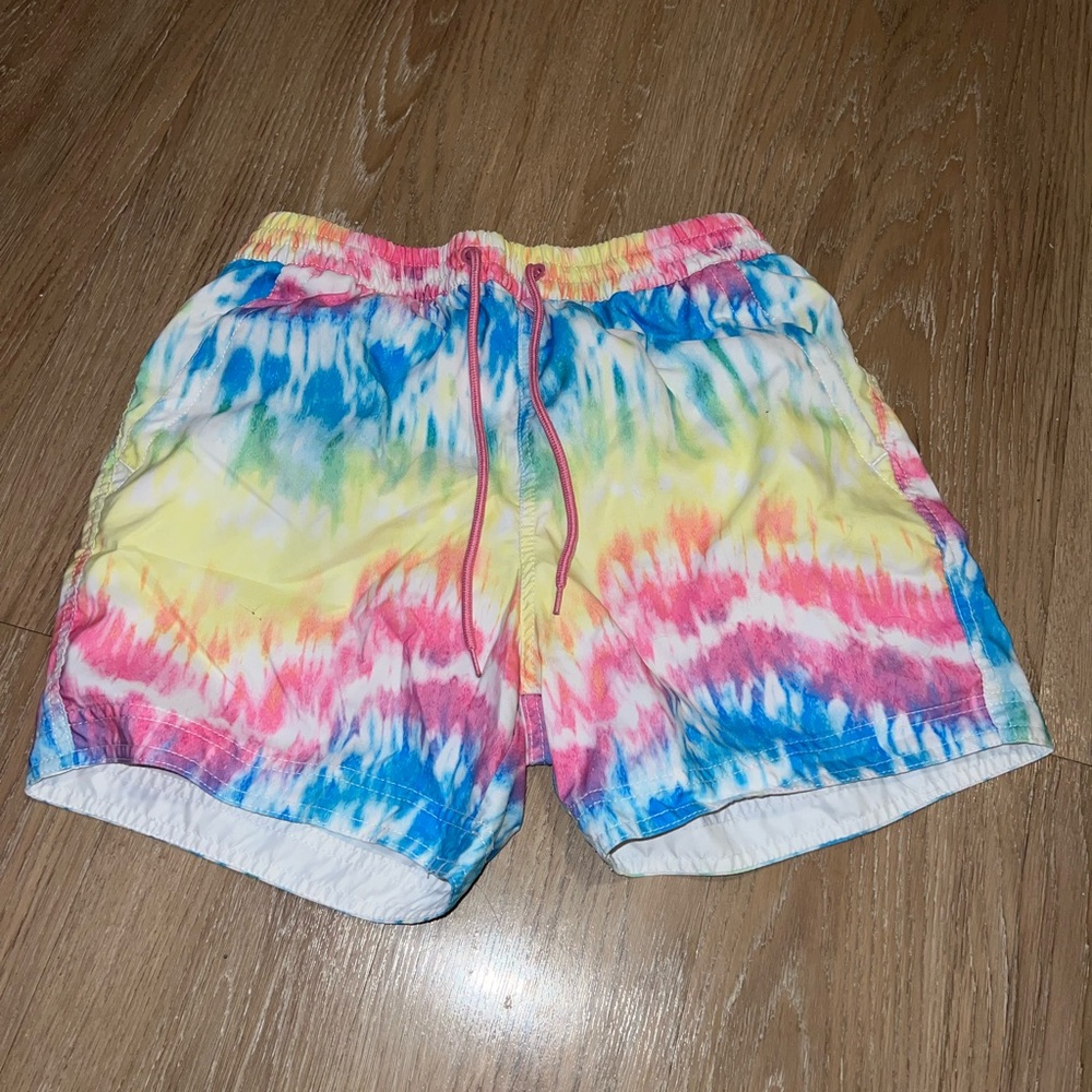 ASOS Colorful Tie-Dye Men's Board Shorts